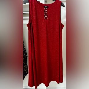 ❤️ Red Sparkly Dress 👗 XL